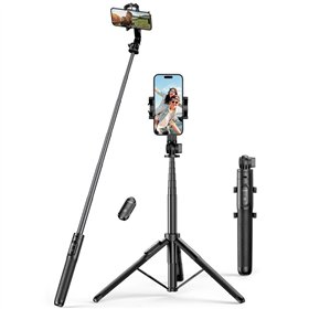 Selfie stick Ugreen LP586 with tripod function black