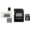 Memory card Goodram microSD 128Gb (class 10) + SD adapter + OTG cardreader