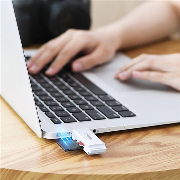 Memory card reader Ugreen CM104 USB-A 3.0 to TF/SD (40752) black