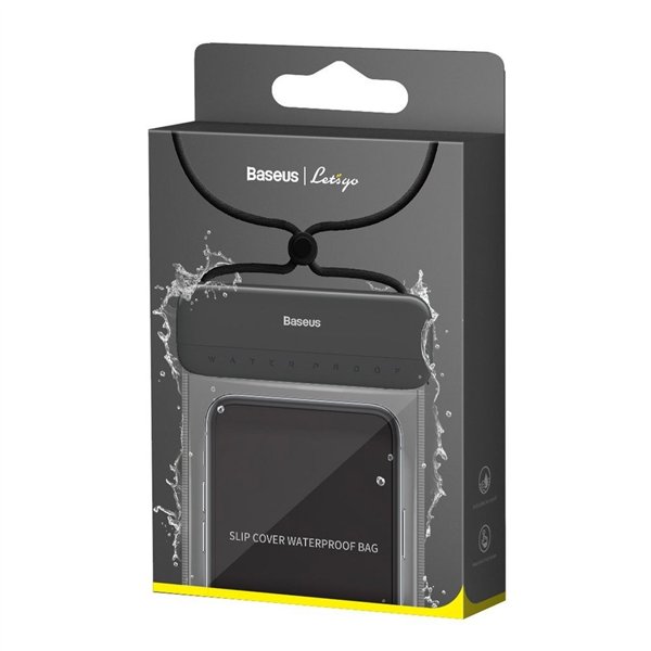 Baseus Lets Go Slip Cover Waterproof Bag black ACFSD-DG1