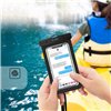 Tech-Protect UWC9 Universal Waterproof Case 8.9 Inch Black/Orange