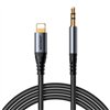 Audio kabelis Joyroom SY-A06 Lightning to 3,5mm 1.2m juodas