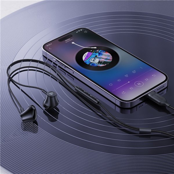 Ausinės Acefast L2 USB-C juodos