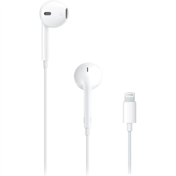 Headphones Apple EarPods Lightning white MMTN2AM/A