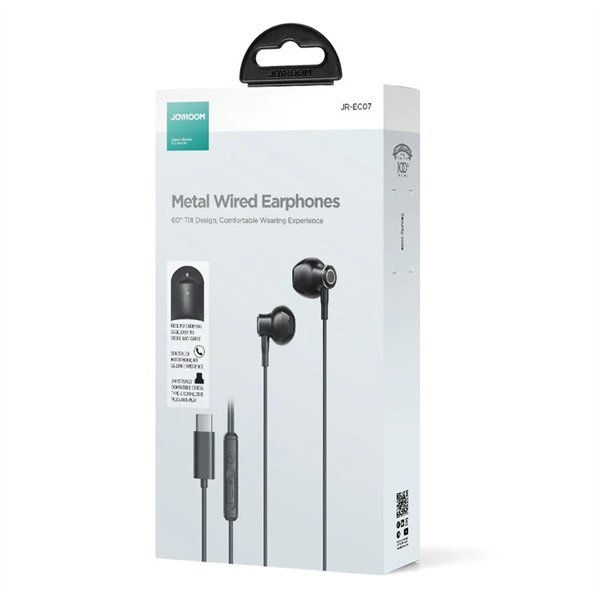 Headphones Joyroom JR-EC07 USB-C black
