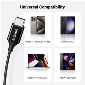 Headphones Ugreen EP103 USB-C (30638) black