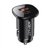 Car charger Acefast B1 Mini 38W USB-C+USB-A black