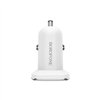Car charger Borofone BZ12 whit 2 USB connectors (2.4A) white