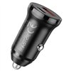 Car charger Borofone BZ18A USB-A/Type-C PD20W+QC3.0 black