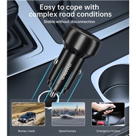 Car charger Choetech TC0014 USB-C/USB-A 60W black