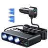 Car charger Joyroom 9in1 154W 3x12V, PD USB Type-C, QC3.0 USB-A, 4xUSB-A JR-CL06