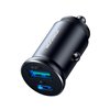 Car charger Joyroom JR-CCN05 USB-C/USB-A 30W black
