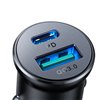 Car charger Joyroom JR-CCN05 USB-C/USB-A 30W black