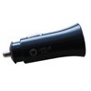 Car charger Leslie C18 with 2 USB 2.4A (1A+2A) black