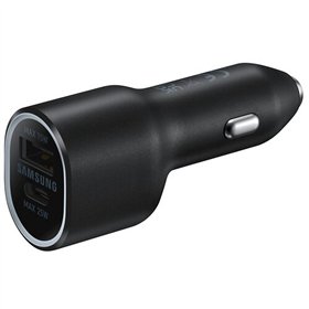 Automobilinis įkroviklis Samsung EP-L4020NBEGEU 40W USB-C/USB-A juodas