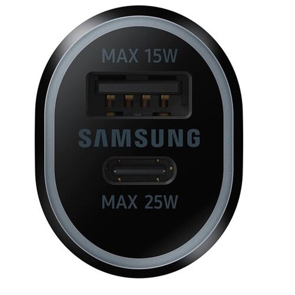 Automobilinis įkroviklis Samsung EP-L4020NBEGEU 40W USB-C/USB-A juodas