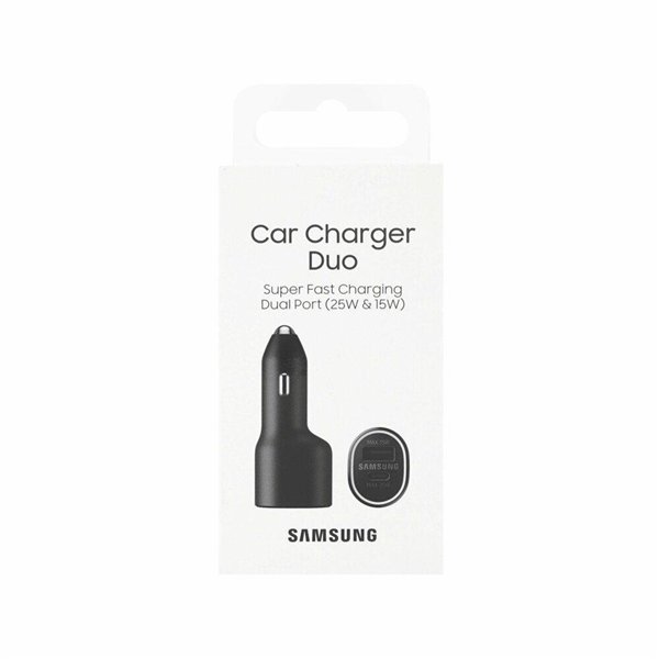 Automobilinis įkroviklis Samsung EP-L4020NBEGEU 40W USB-C/USB-A juodas