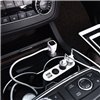Car socket splitter Hoco Z13 with 2 USB port and 3 plugs