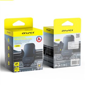 Car charger-holder Awei X43 15W black
