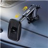 Car charger-holder Hoco CA75 magnetic, black