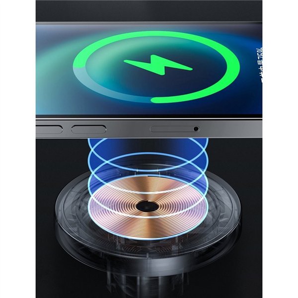 Car charger-holder magnetic Joyroom JR-ZS240 MagSafe 15W black