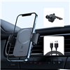 Car charger-holder Joyroom JR-ZS295 15W MagSafe black wireless