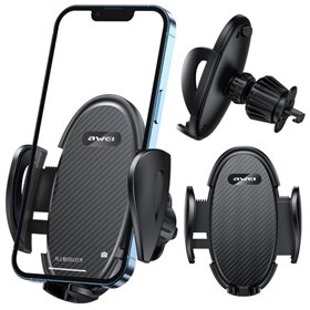 Car phone holder Awei X38 (air vent) black