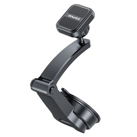 Car phone holder Awei X54 Magnetic (dashboard/windshield) black