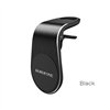 Car phone holder Borofone BH10, for using on ventilation grille, magnetic fixing, black