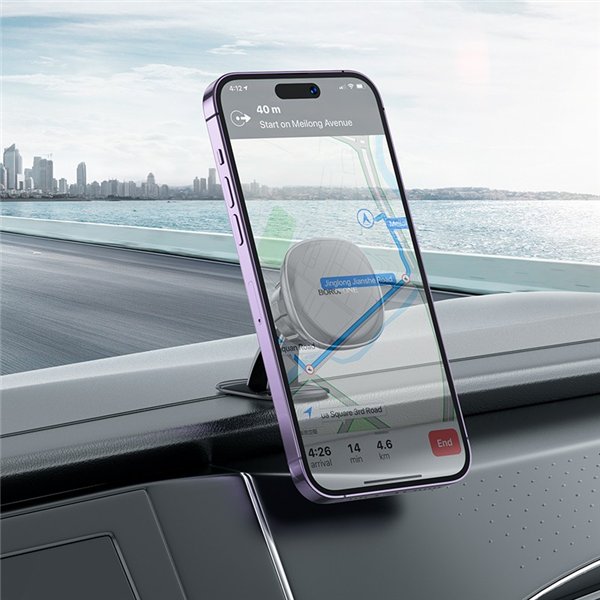 Car phone holder Borofone BH103 (dashboard) black