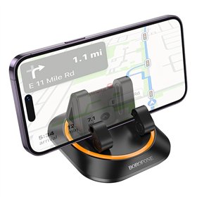Car phone holder Borofone BH116 (dashboard) black