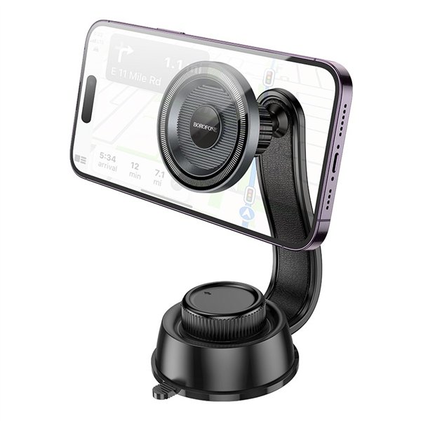 Car phone holder Borofone BH123 (dashboard) black