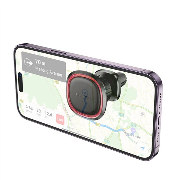Car phone holder Borofone BH124 (air vent) black