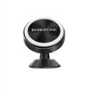 Car phone holder Borofone BH5 Platinum, dashboard mounting, magnetic fixing