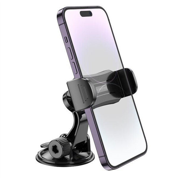 Car phone holder Borofone BH89 dashboard mounting black