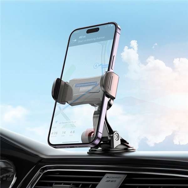 Car phone holder Borofone BH89 dashboard mounting black