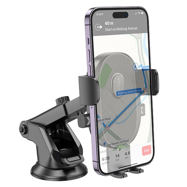 Car phone holder Borofone BH93 (dashboard) black