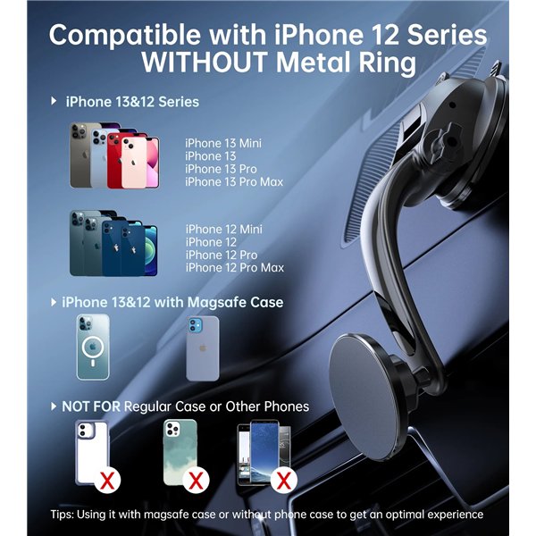 Car phone holder Choetech AT0005 black