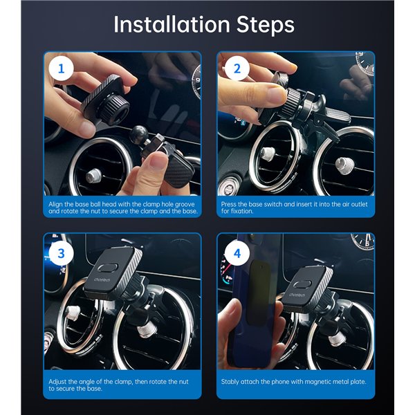 Car phone holder Choetech H042 black