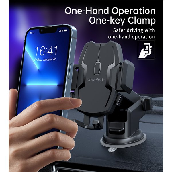 Car phone holder Choetech H043 black