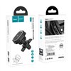 Car phone holder Hoco CA52 for using on ventilation grille, magnetic, black-gray