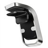 Car phone holder Hoco CA74 for using on ventilation grille, magnetic, black-silver