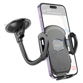 Car phone holder Hoco H10 (windshield) black
