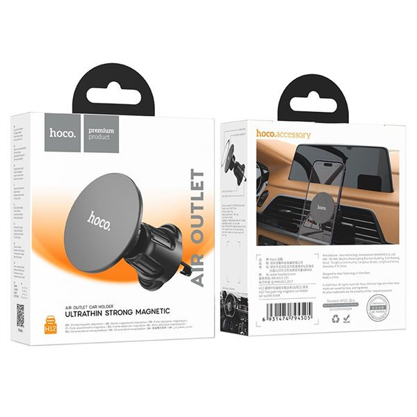 Car phone holder Hoco H12 (air vent) black