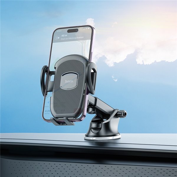 Car phone holder Hoco H9 (dashboard) black