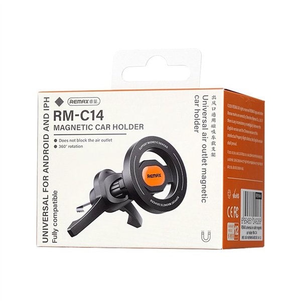Car phone holder Remax RM-C14 MagSafe (air vent) black