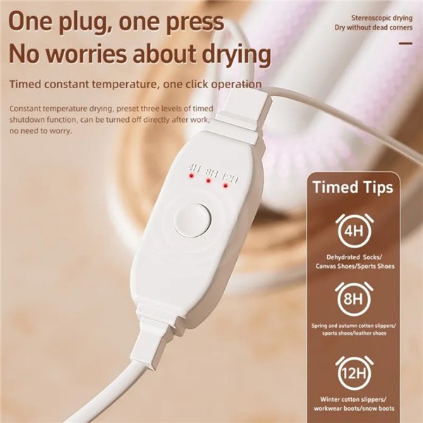 Batų džiovintuvas Reach SD-3 baltas