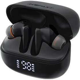 Belaidės ausinės Acefast W1 ANC juodos