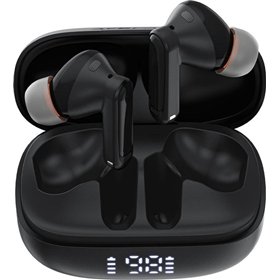 Belaidės ausinės Acefast W1 ANC juodos