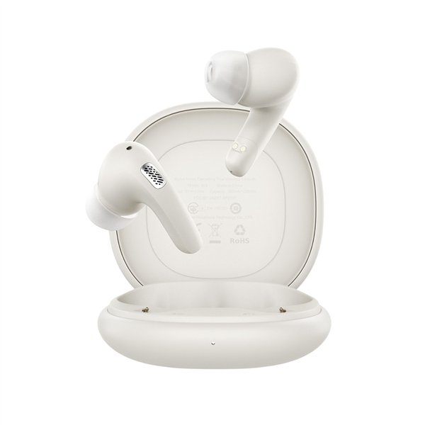 Wireless headphones Acefast W3 ANC beige